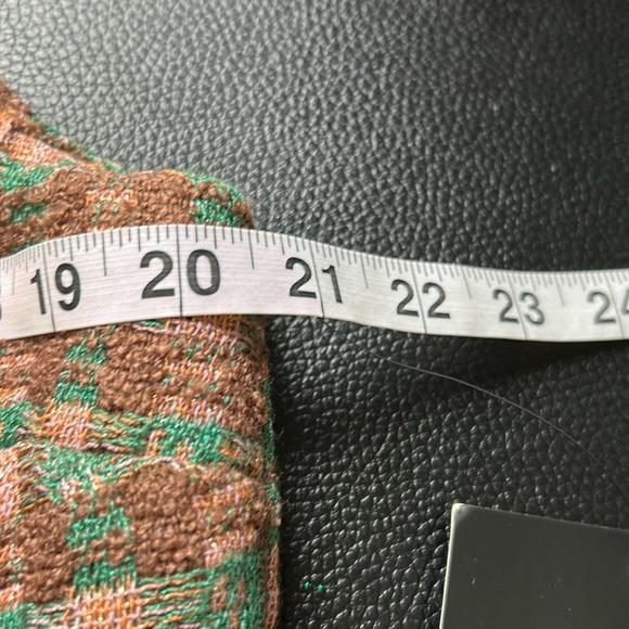 Tuckernuck Neapolitan Tweed Sleeveless Jackie Dress Pink Green Brown Sz L NEW - Picture 12 of 16